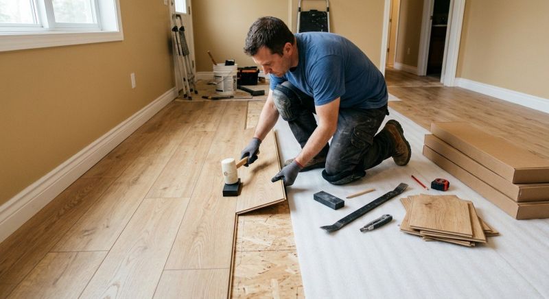 Laminate Floor Installation in Fauquier County, VA
