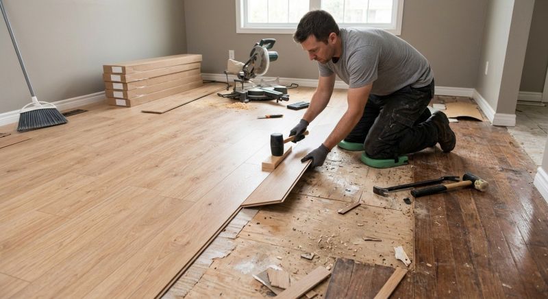 Laminate Floor Replacement in Gainesville, VA