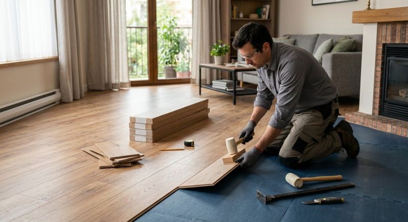 Laminate Floor Replacement in Great Falls, VA