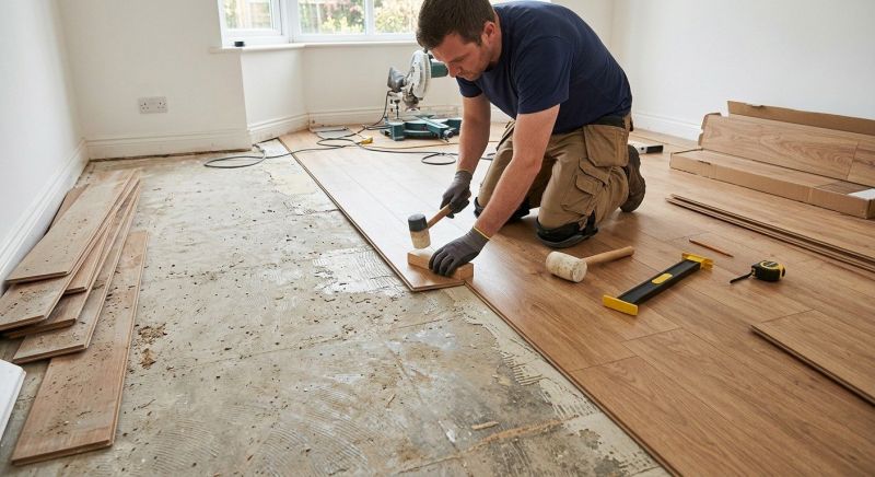 Laminate Floor Replacement in Woodbridge, VA