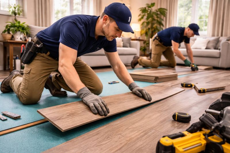 Laminate Floor Replacement in Prince William County, VA