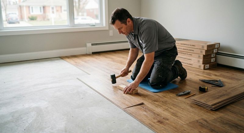 Linoleum Floor Installation in Burke, VA