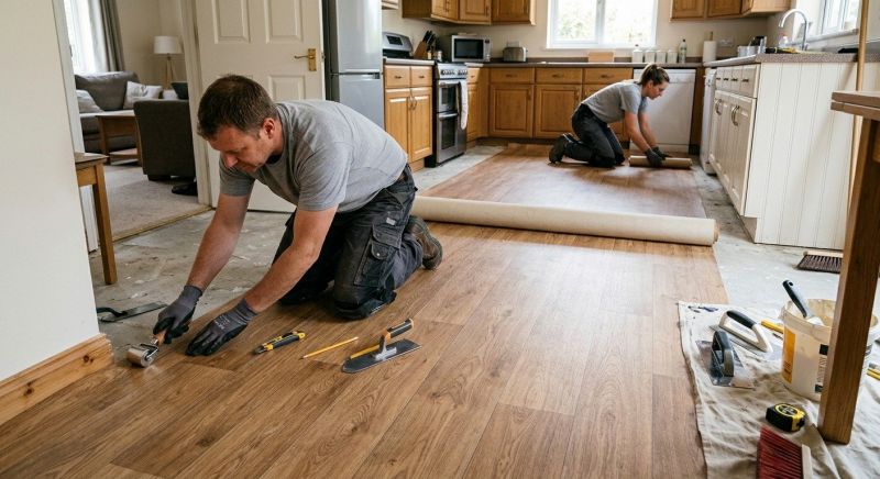 Linoleum Floor Installation in Woodbridge, VA