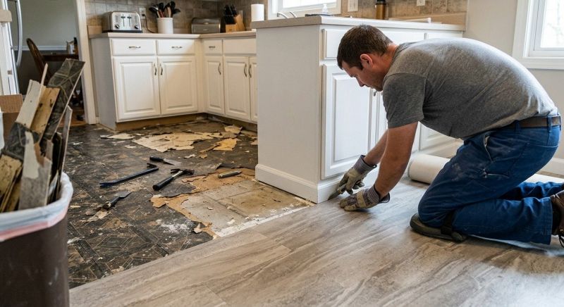 Linoleum Floor Installation in Woodbridge, VA