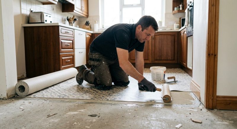 Linoleum Floor Installation in Prince William County, VA