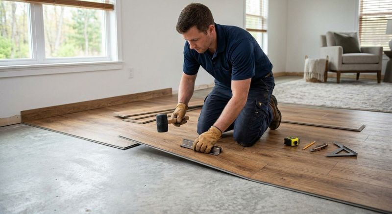 Luxury Vinyl Tile Installation in Bryans Road, MD