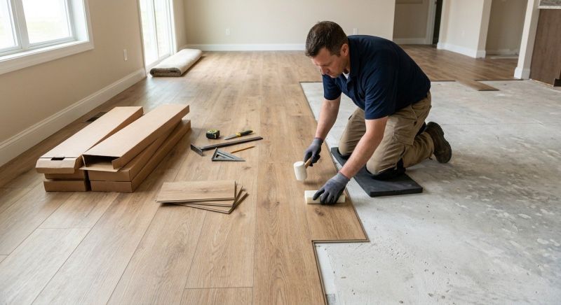 Luxury Vinyl Tile Installation in Haymarket, VA