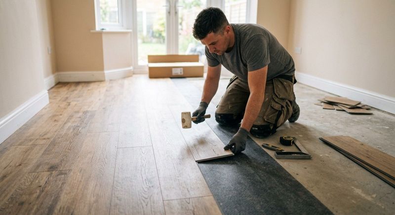 Luxury Vinyl Tile Installation in Herndon, VA