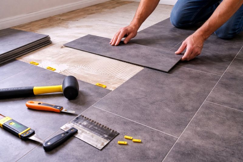 Luxury Vinyl Tile Installation in Reston, VA