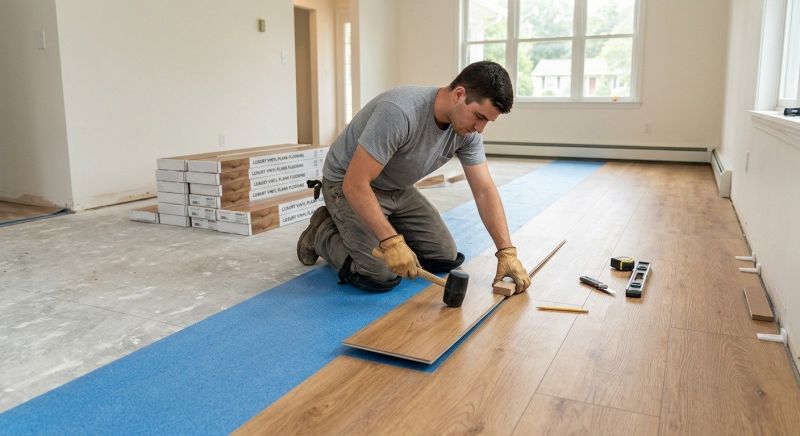 Lvp Flooring Installation in Woodbridge, VA