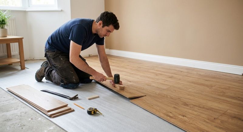 Plank Laminate Installation in Woodbridge, VA