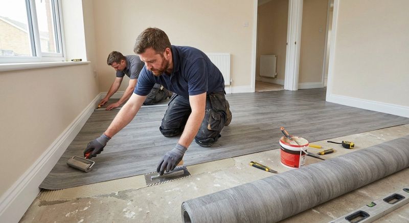 Sheet Flooring Installation in Catlett, VA