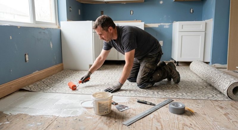 Sheet Flooring Installation in Woodbridge, VA