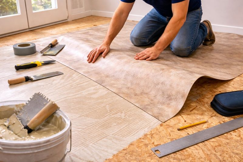 Sheet Flooring Installation in Vienna, VA