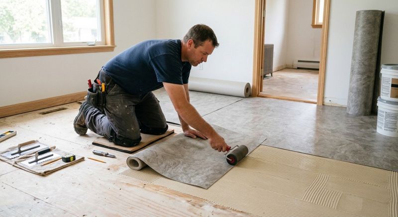 Sheet Flooring Installation in Warrenton, VA
