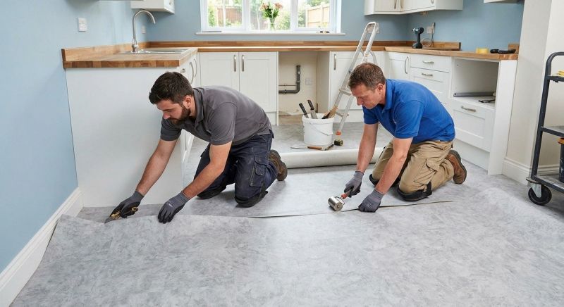 Sheet Linoleum Installation in Woodbridge, VA