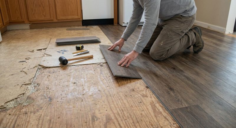 Vinyl Flooring Installation in Falls Church, VA